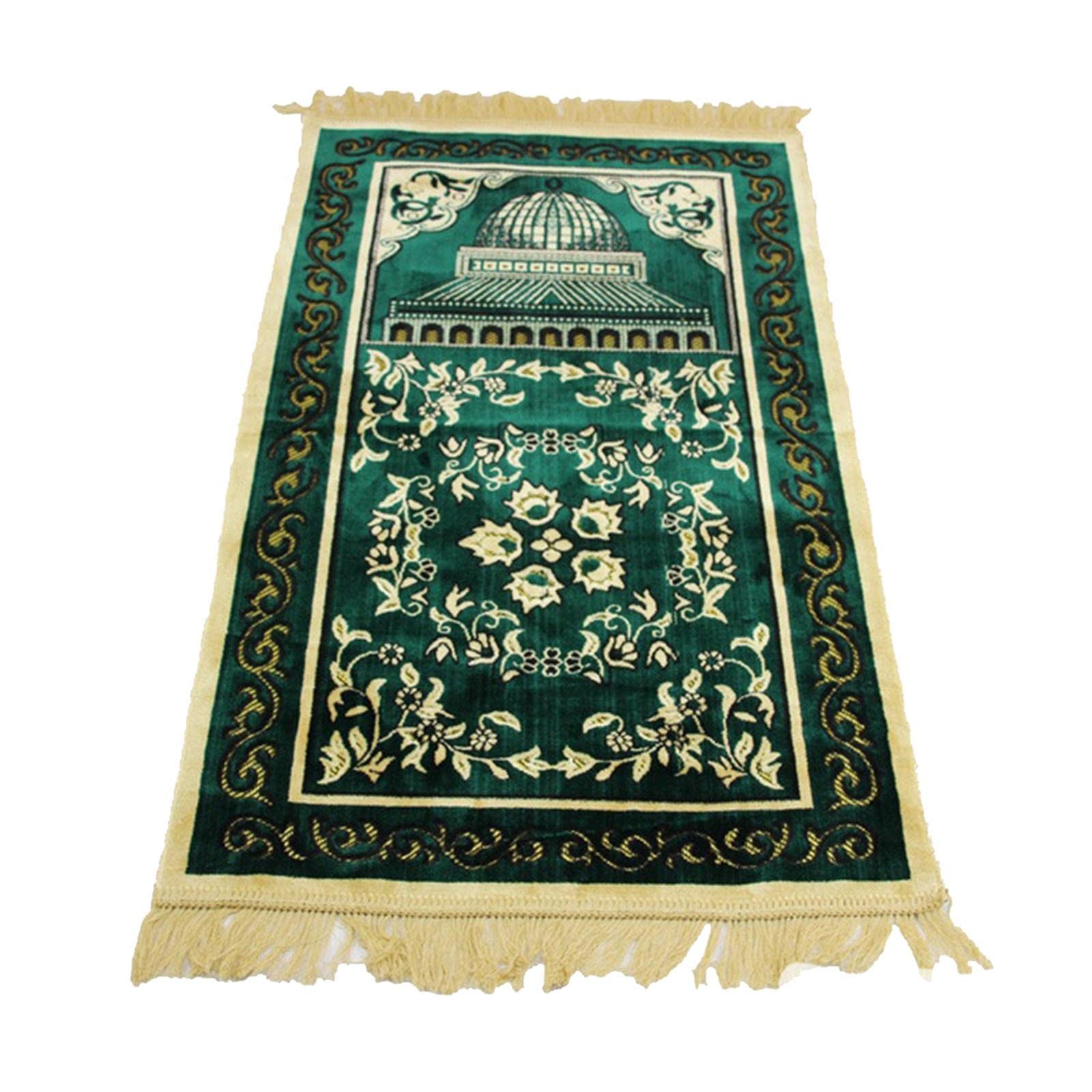 Buy CALANDIS® Muslim Prayer Rug Eid Embroidery Tapestry Carpet Non